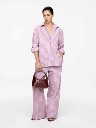 Kastenförmige Ledertasche