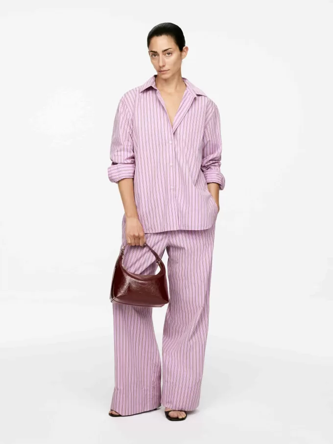 Kastenförmige Ledertasche