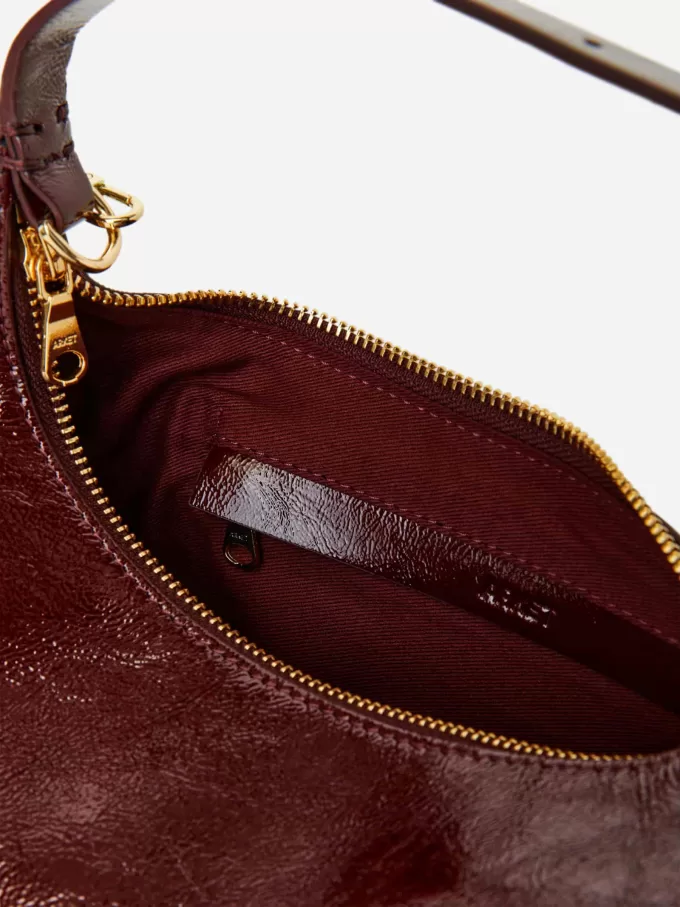 Kastenförmige Ledertasche