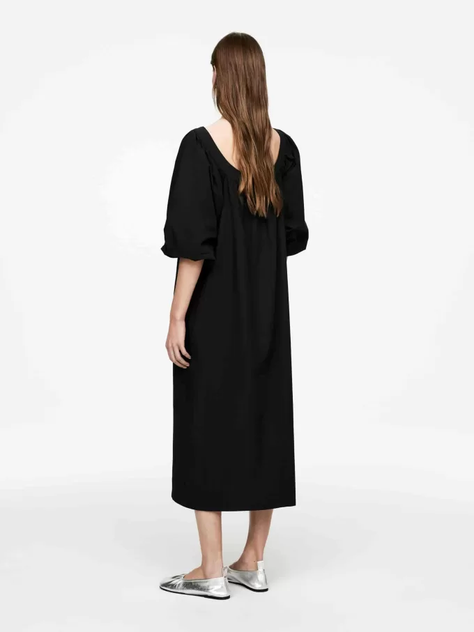 Kleid mit Ballonärmeln