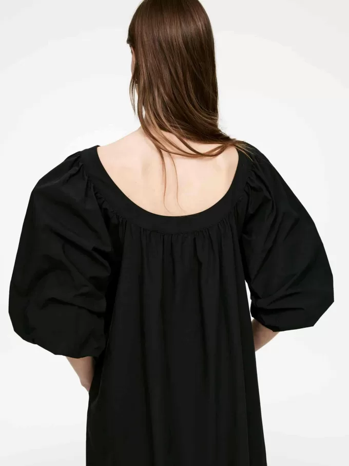 Kleid mit Ballonärmeln