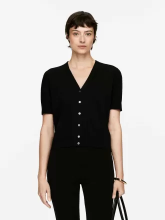 Kurzärmliger Cardigan