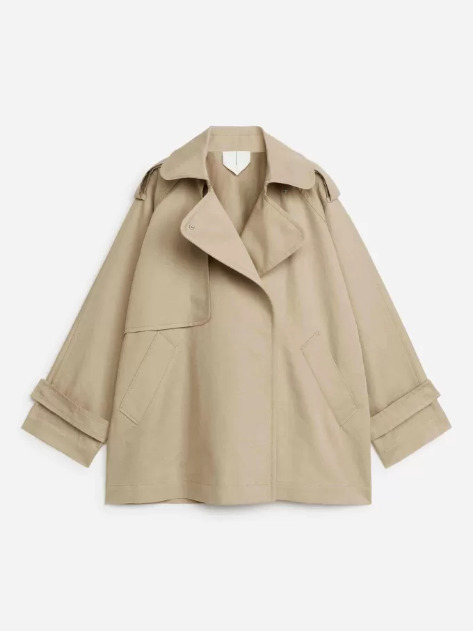 Kurzer Trenchcoat