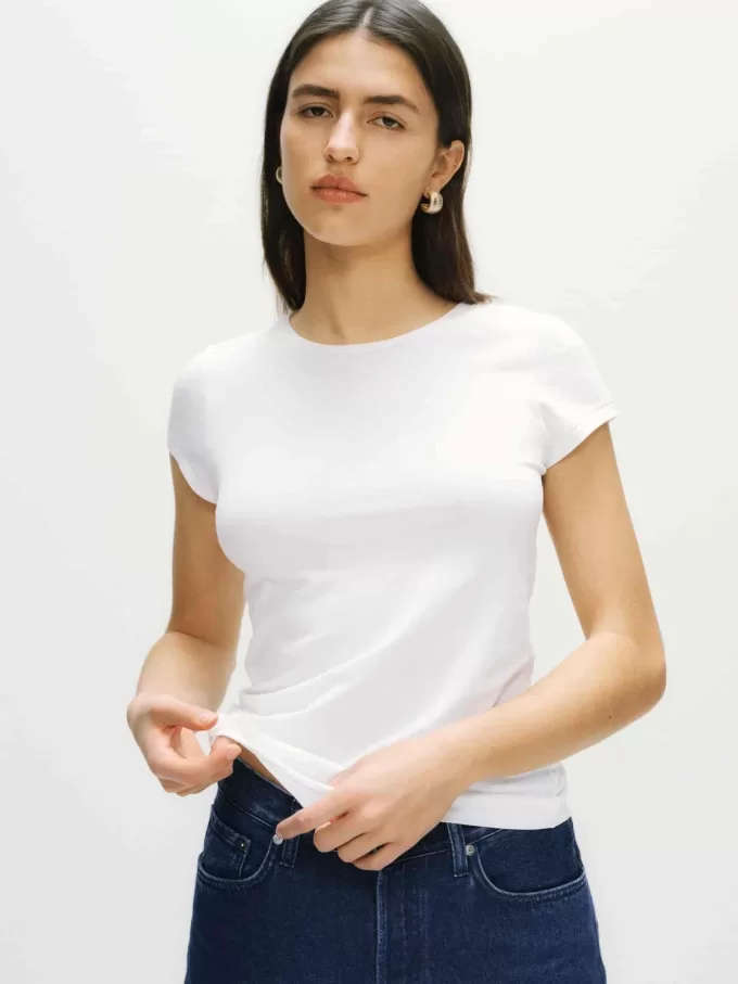 LUNA Tailliertes T-Shirt