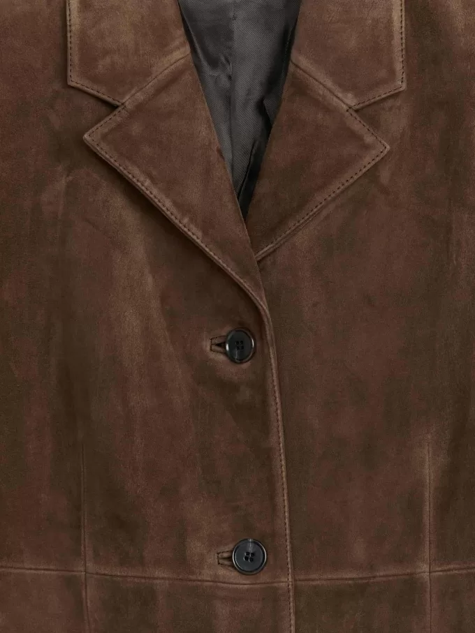 Lässiger Wildlederblazer Lässiger Wildlederblazer