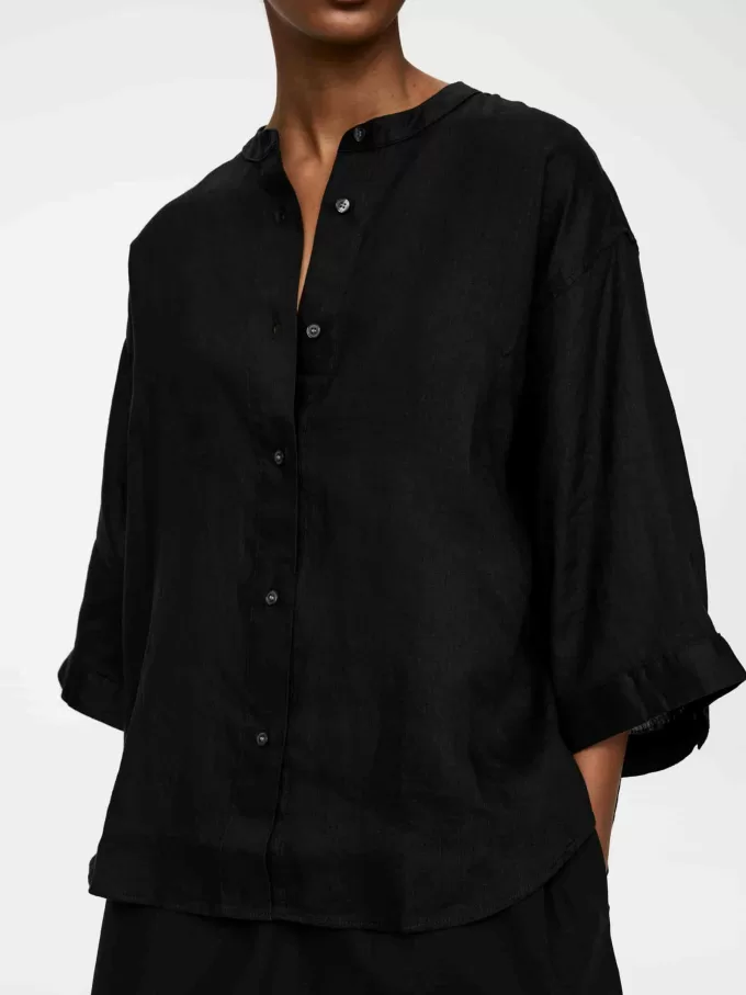 Lässiges Leinenhemd