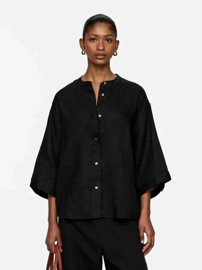 Lässiges Leinenhemd