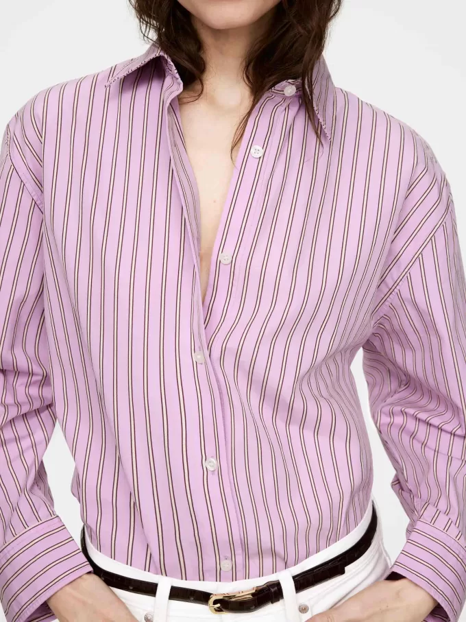 Lässiges Popeline-Hemd