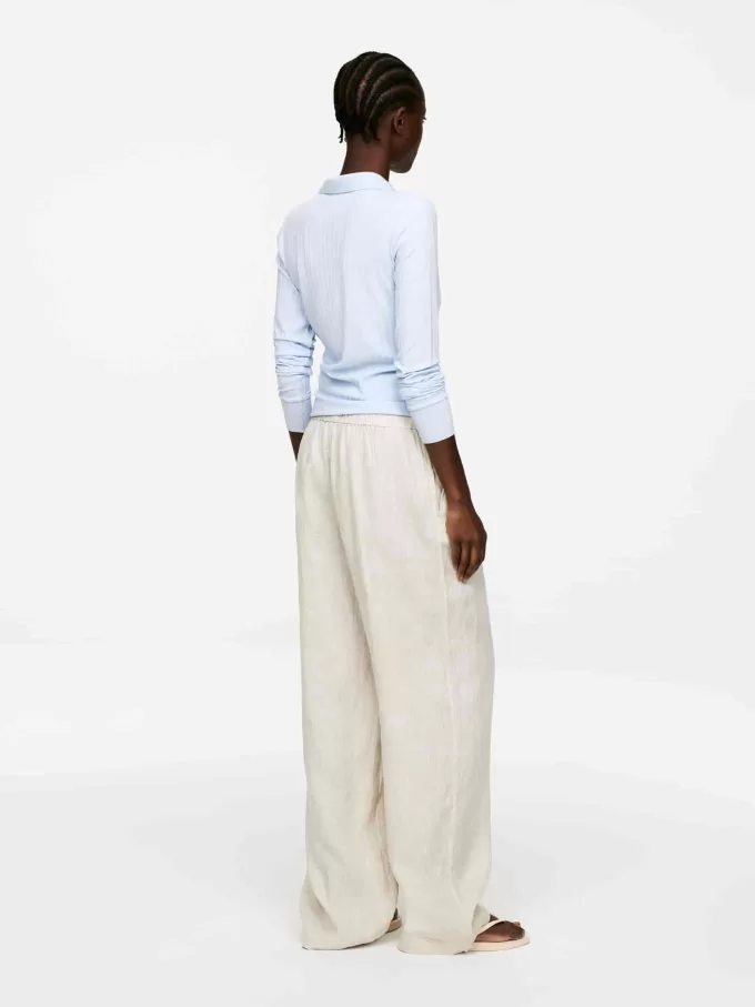 Leinenhose mit Kordelzug Leinenhose mit Kordelzug