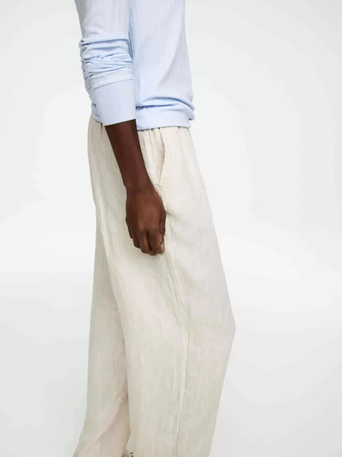 Leinenhose mit Kordelzug Leinenhose mit Kordelzug