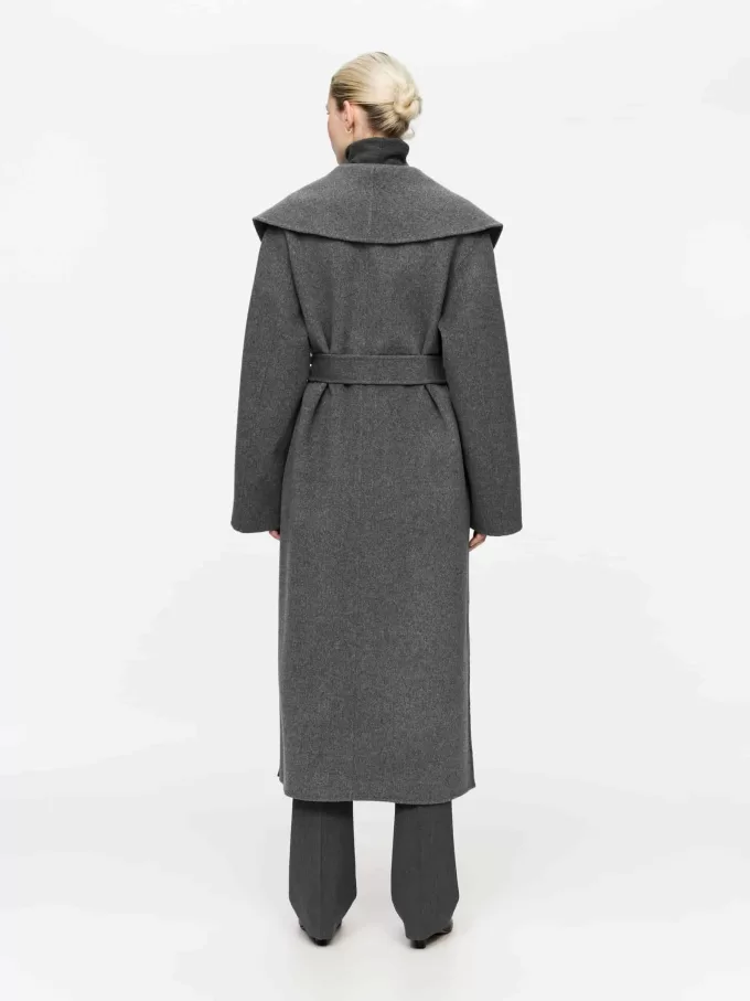 Mantel mit Schalkragen