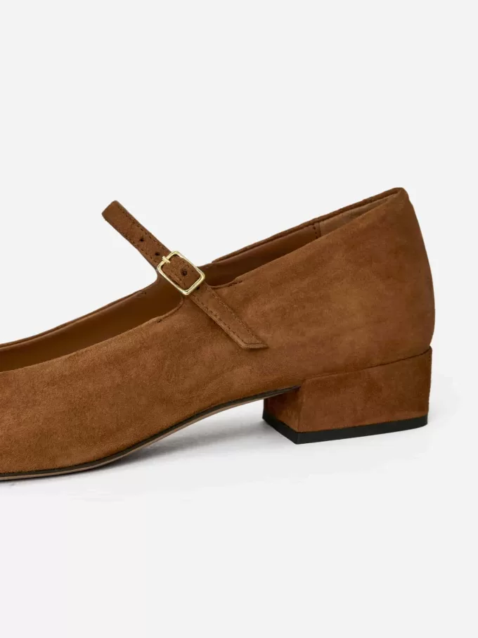 Mary Jane Wildlederpumps