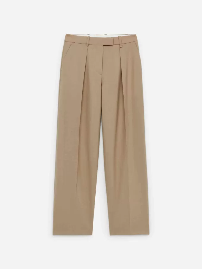 Maßgeschneiderte Hose mit hoher Taille