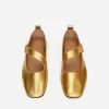 Metallic-Mary-Jane-Flats