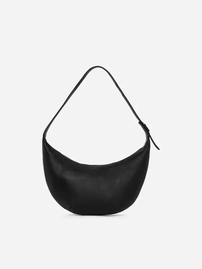 Mittelgroße, gebogene Umhängetasche