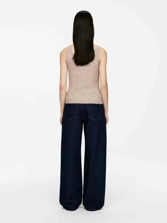 Oberteil aus Alpaka-Woll-Mischung