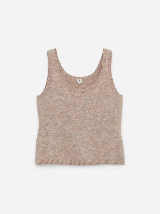 Oberteil aus Alpaka-Woll-Mischung