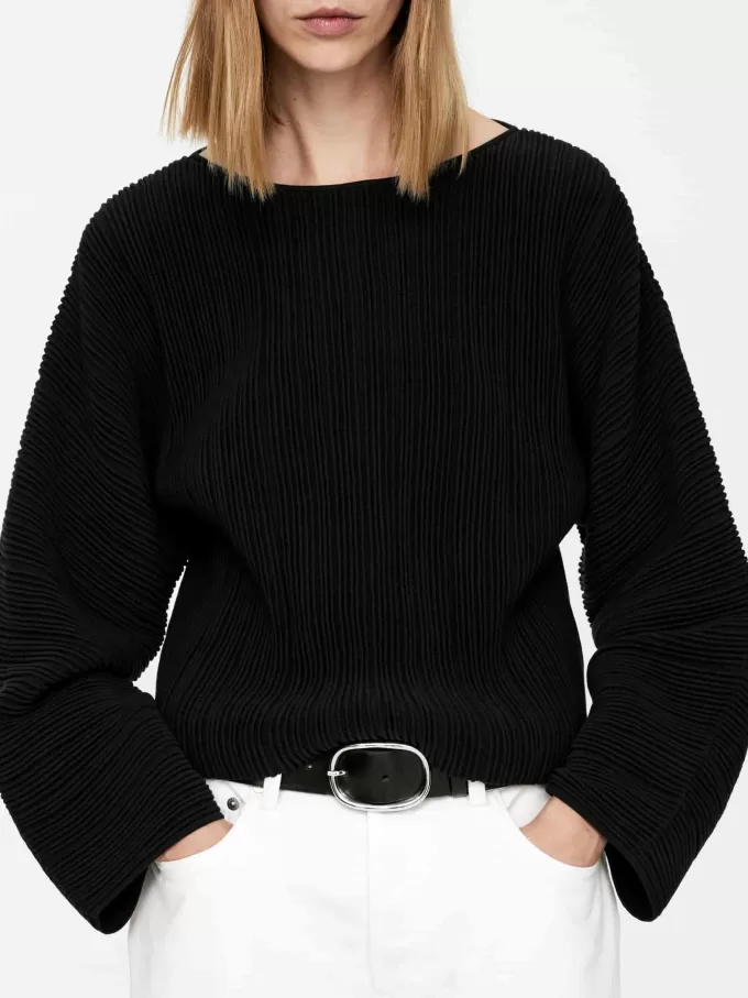 Oberteil aus Rippstrick