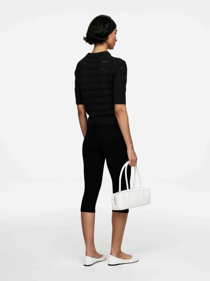 Offen gestricktes Oberteil