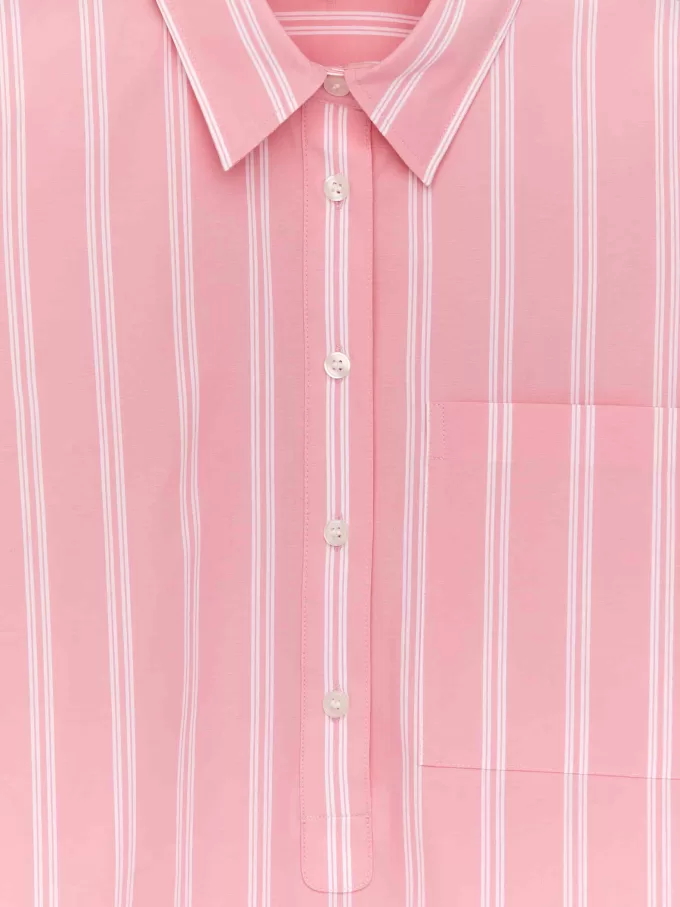 Popover-Baumwollhemd