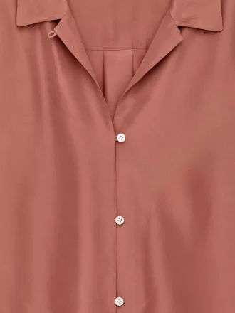 Pyjama-Hemd aus Seide