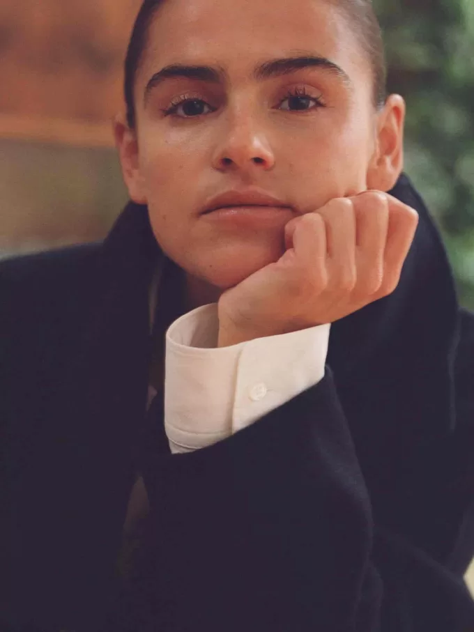 Hemd mit Fledermausärmeln