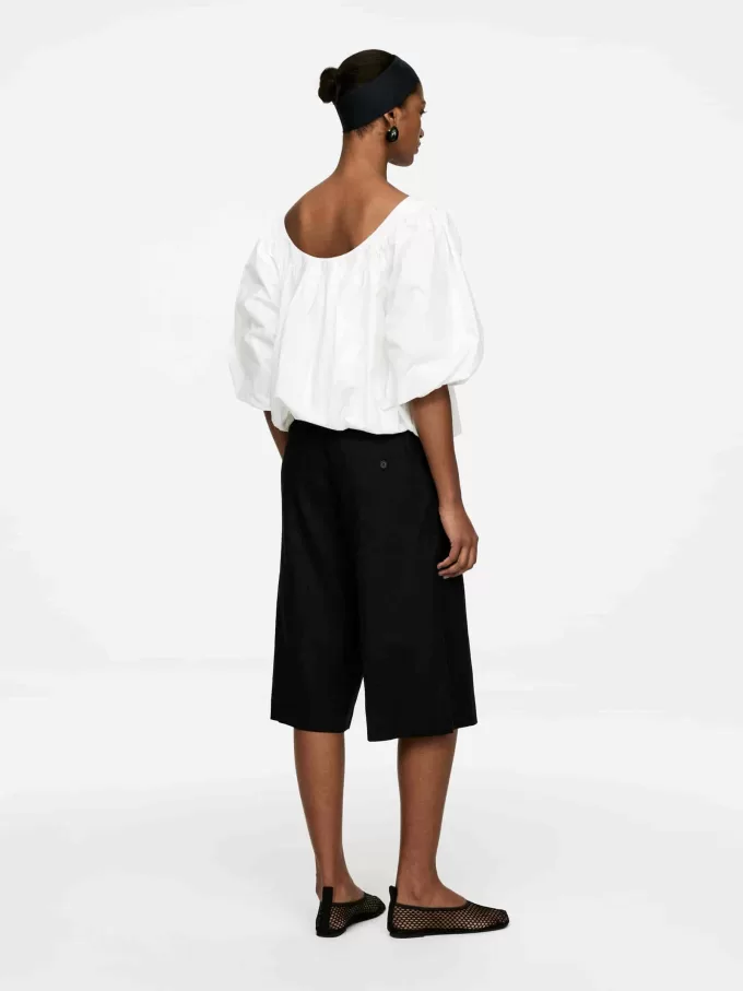 Shorts aus Leinenmischung Shorts aus Leinenmischung