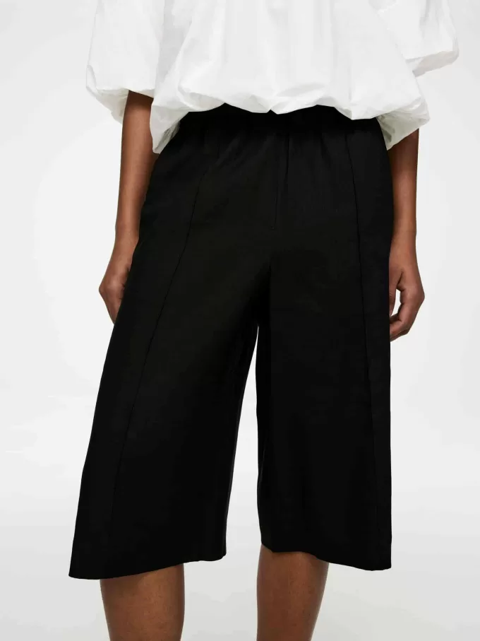 Shorts aus Leinenmischung Shorts aus Leinenmischung