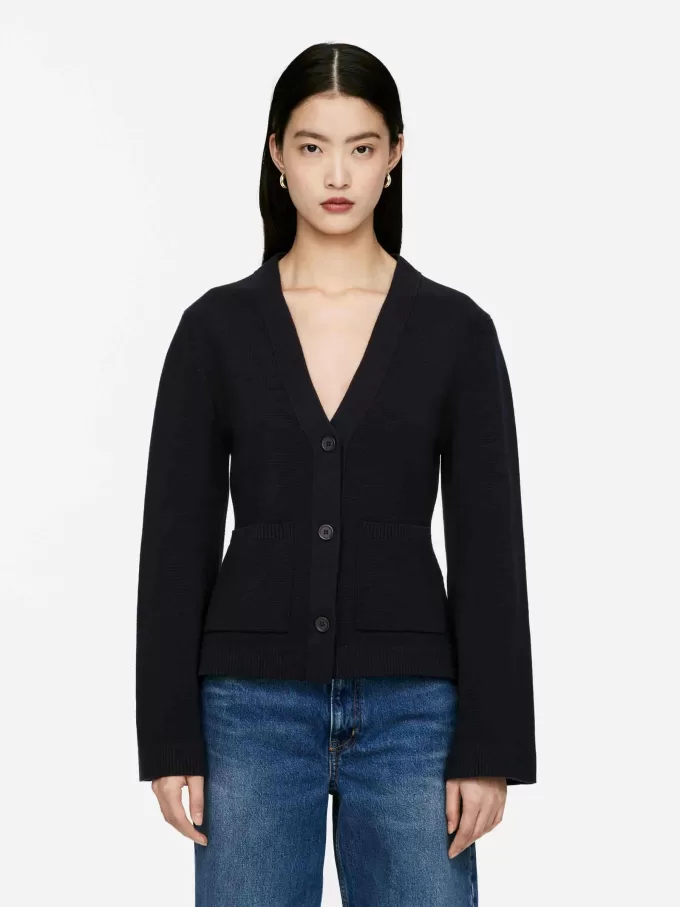 Strickjacke aus Baumwolle