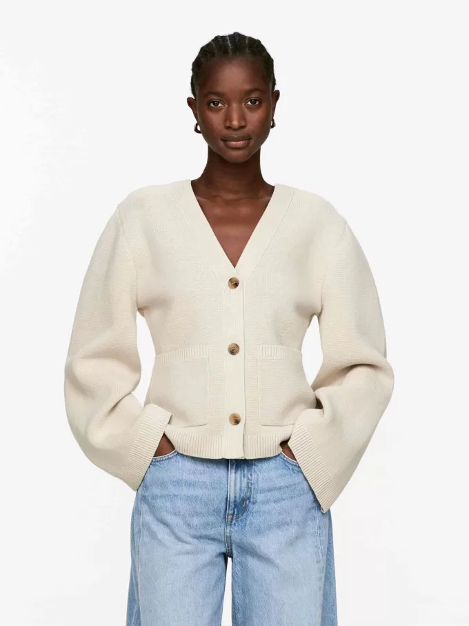 Strickjacke aus Baumwolle