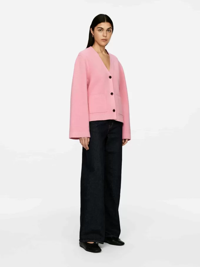 Strickjacke aus Baumwolle