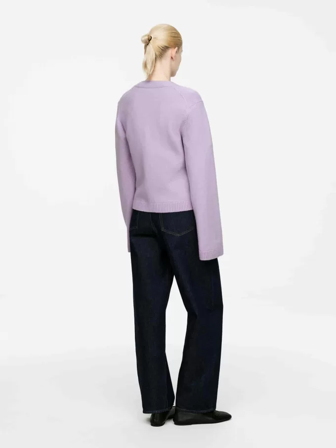 Strickjacke aus Wolle Strickjacke aus Wolle