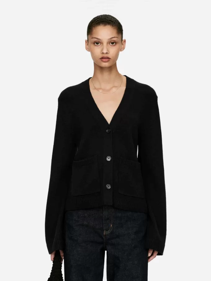 Strickjacke aus Wolle