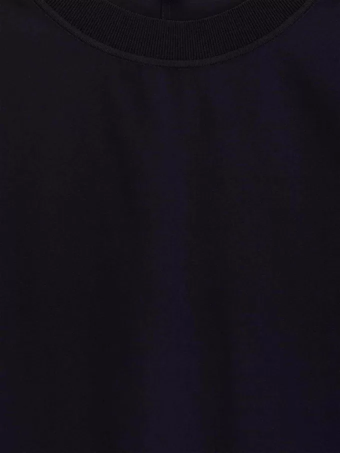 T-Shirt aus Seidenkrepp