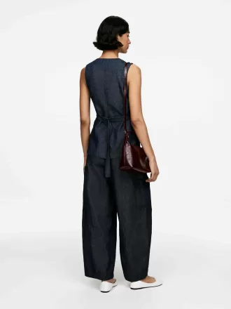 Taillierte Jeansweste