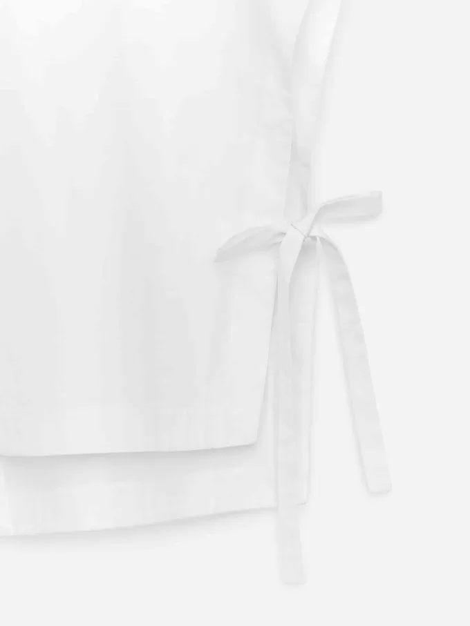 Trägershirt mit seitlicher Bindung