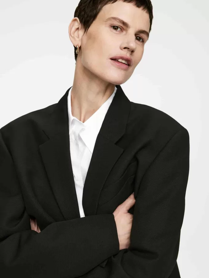 Übergroßes Baumwollhemd Übergroßes Baumwollhemd