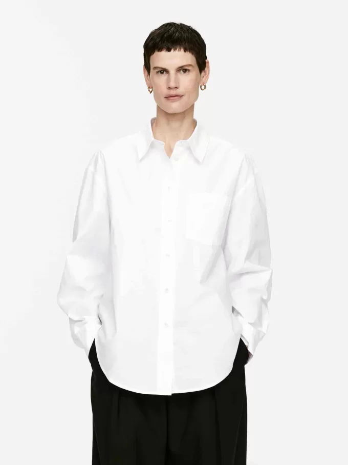 Übergroßes Baumwollhemd Übergroßes Baumwollhemd