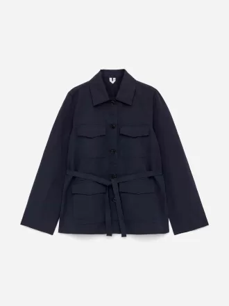 Überhemd mit Gürtel