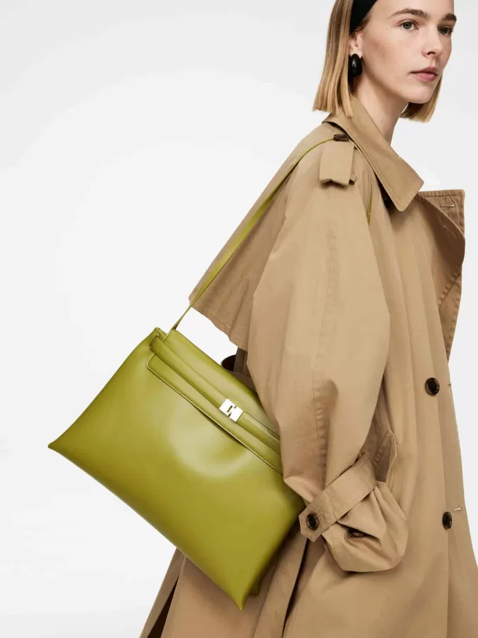 Umhängetasche aus Leder