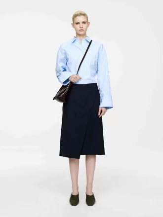 Wickelrock aus Wolle