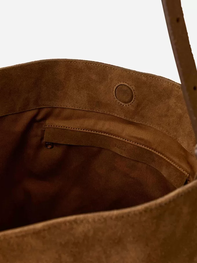 Wildleder-Einkaufstasche