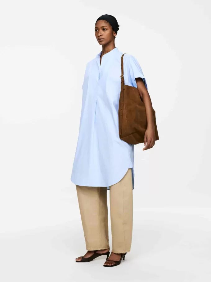 Wildleder-Einkaufstasche