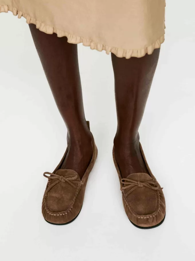 Wildleder-Mokassin-Loafer Wildleder-Mokassin-Loafer