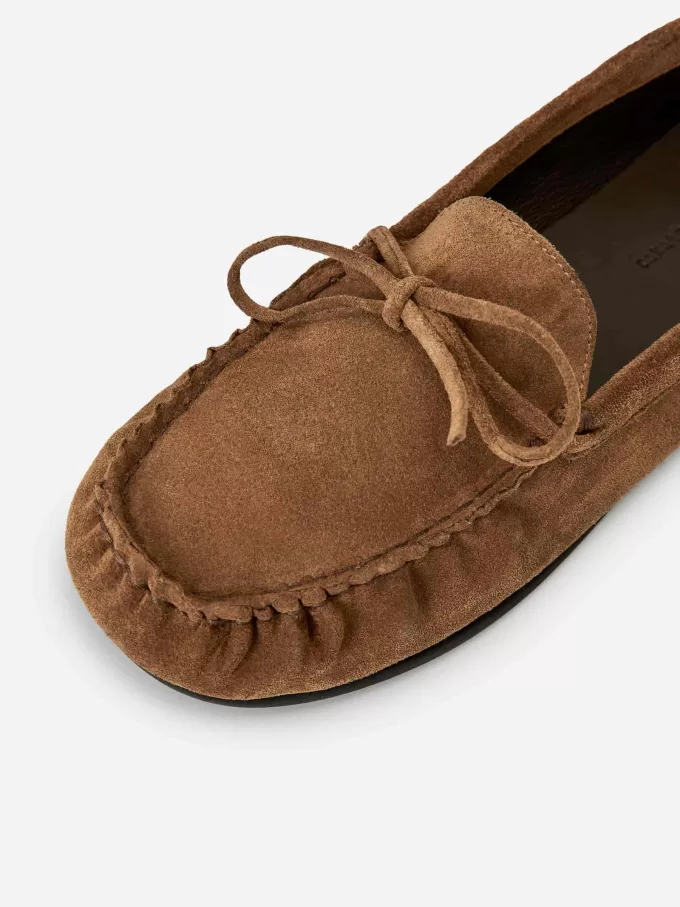 Wildleder-Mokassin-Loafer Wildleder-Mokassin-Loafer