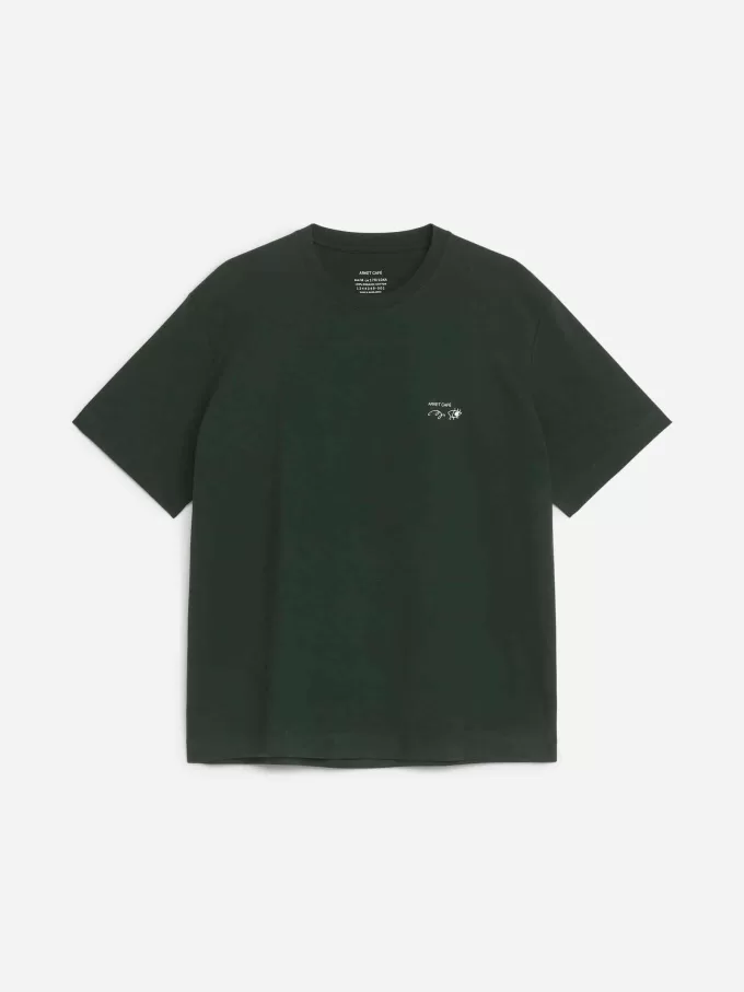 ARKET CAFÉ bedrucktes T-Shirt