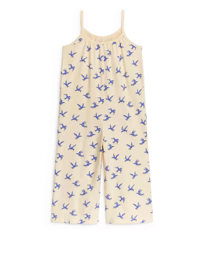 Ärmelloser Jersey-Overall