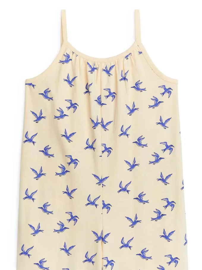 Ärmelloser Jersey-Overall