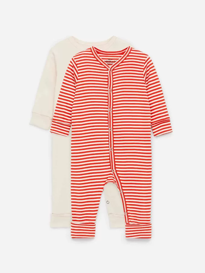 All-in-One-Pyjama-Set mit 2 Stück