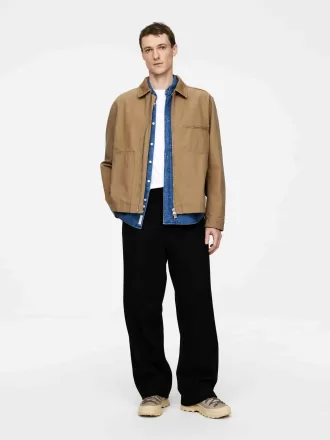 Baumwoll-Canvas-Jacke